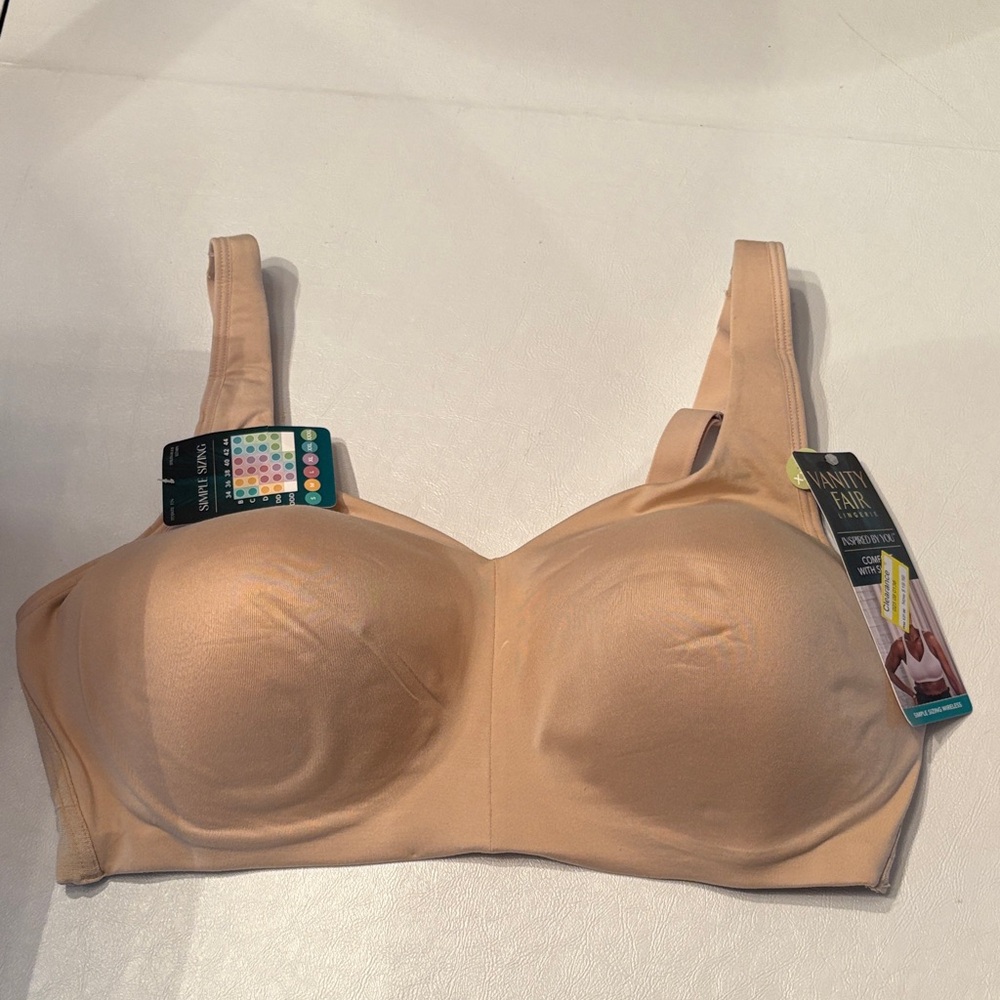 SALE!!! NWT Vanity Fair Women's Cream Bra